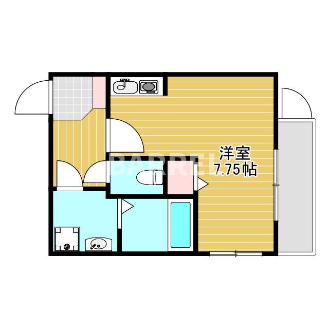 クレハ池田の間取り