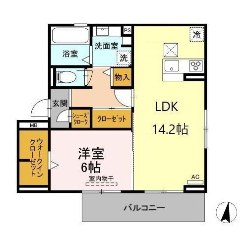【間取り】 | ベルフォレ豊田【名古屋市賃貸・ペット可】