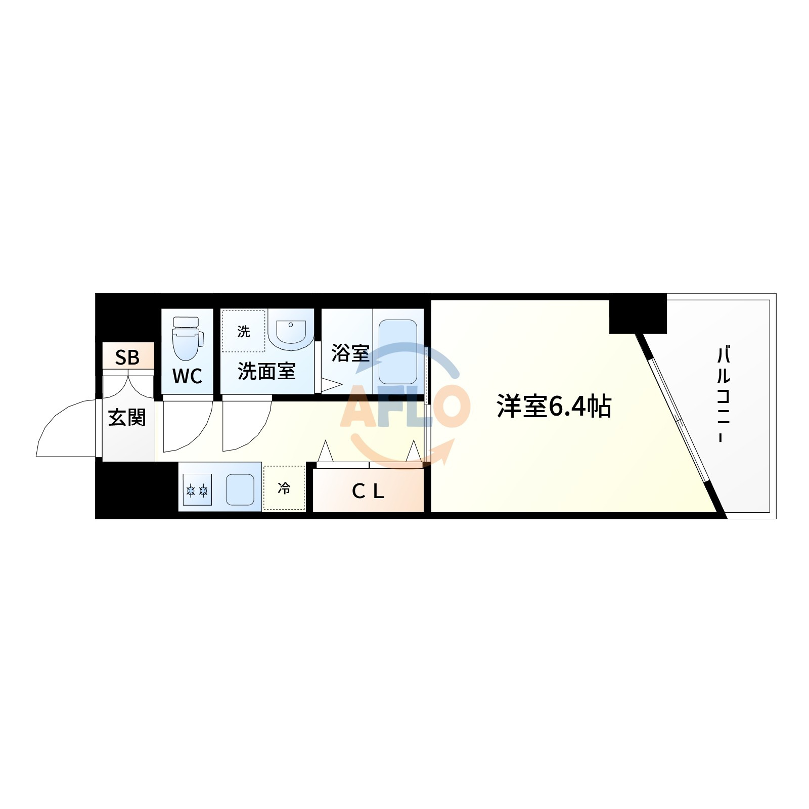 ファーストフィオーレ江坂グレイスの間取り|ファーストフィオーレ江坂グレイス　間取り