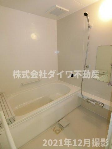 シャンピア吉久Aの浴室