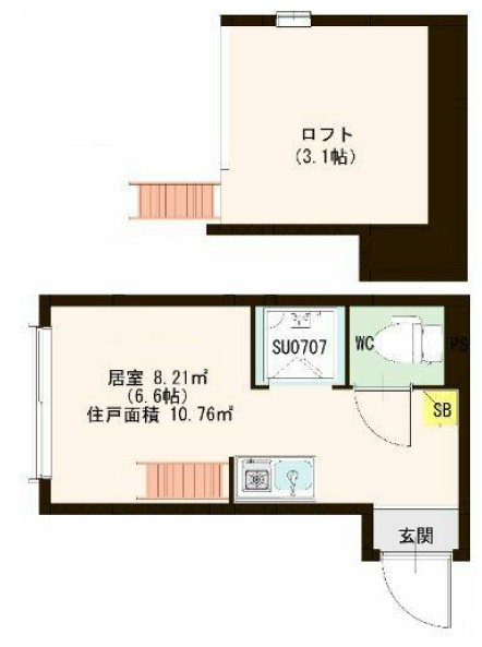 Ｎｅｘｔａｇｅ　　押上の間取り