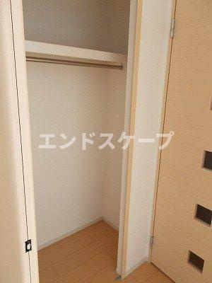グレイスＡの収納|高崎、前橋のお部屋探しはエンドスケープまで！お客様の理想お聞かせ下さい♪