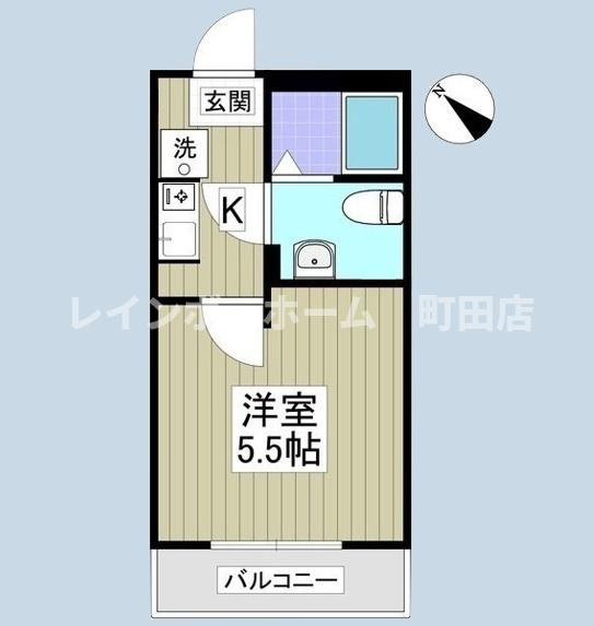 レジデンスウエスト淵野辺※初期費用分割後払いサービス利用可能物件の間取り