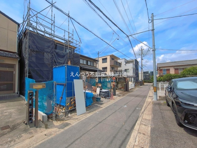 リーブルガーデン千音寺の前面道路含む現地写真