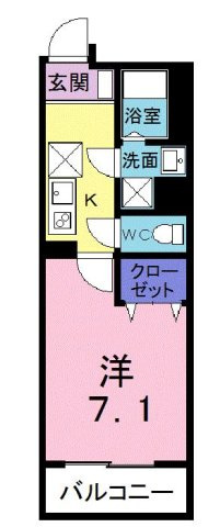 ノ・メール　マサキの間取り
