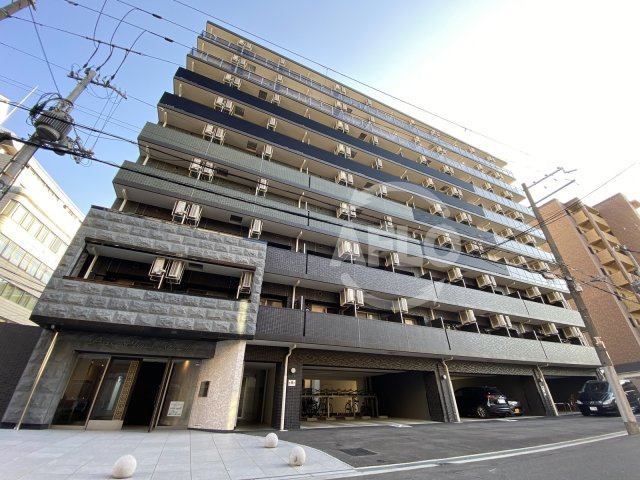 プレサンス梅田北オールの外観|プレサンス梅田オール　高級感あふれる外観