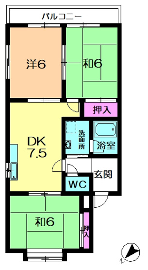 【間取り】 | マンショングルンヴァルト