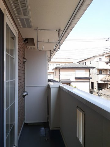 アニメート東所沢のバルコニー
