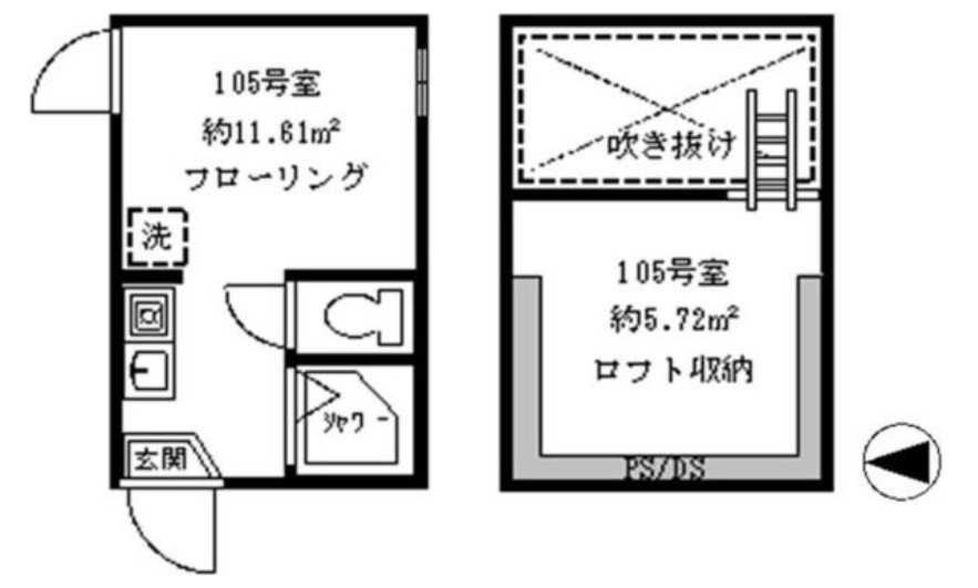 フェリスドルチェの間取り