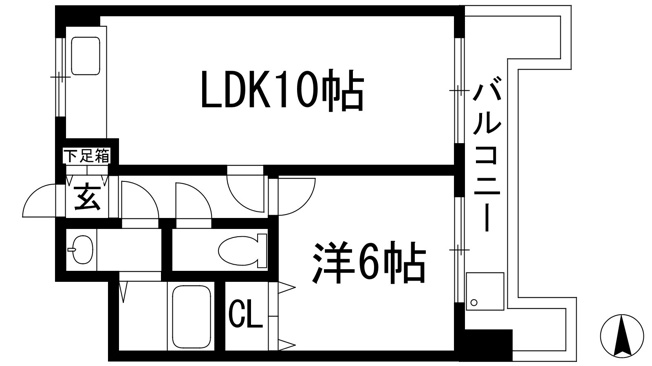 【間取り】 | コンフィメゾン中山寺