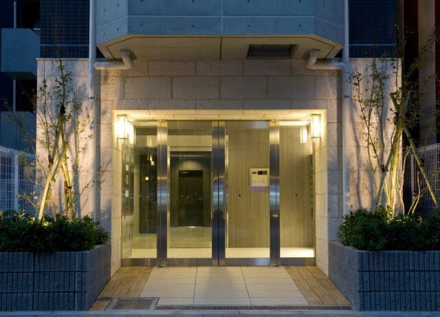 AXAS東京イーストレジデンスのエントランス