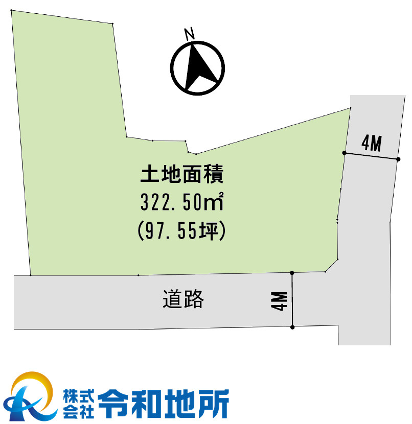 売地　藤沢市城南5丁目の土地図