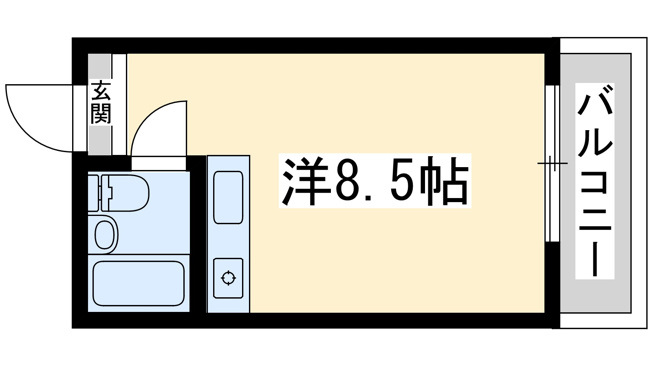 【間取り】 | ビスタ緑地2