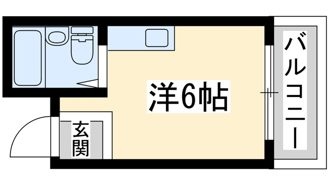 【間取り】 | ビスタ緑地2