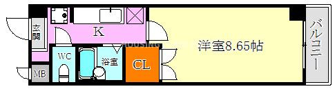 アートプラザ神戸西の間取り