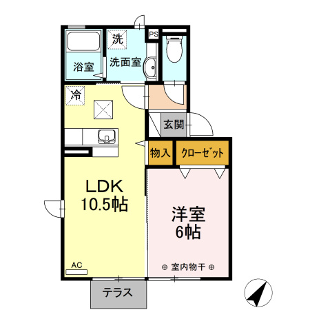 ガーラ南林間の間取り