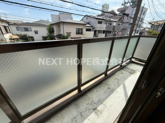 【バルコニー】 | 尼崎市武庫川町２丁目中古テラスハウス | ２階バルコニーです♪南向きバルコニーで陽当たり良好です！！