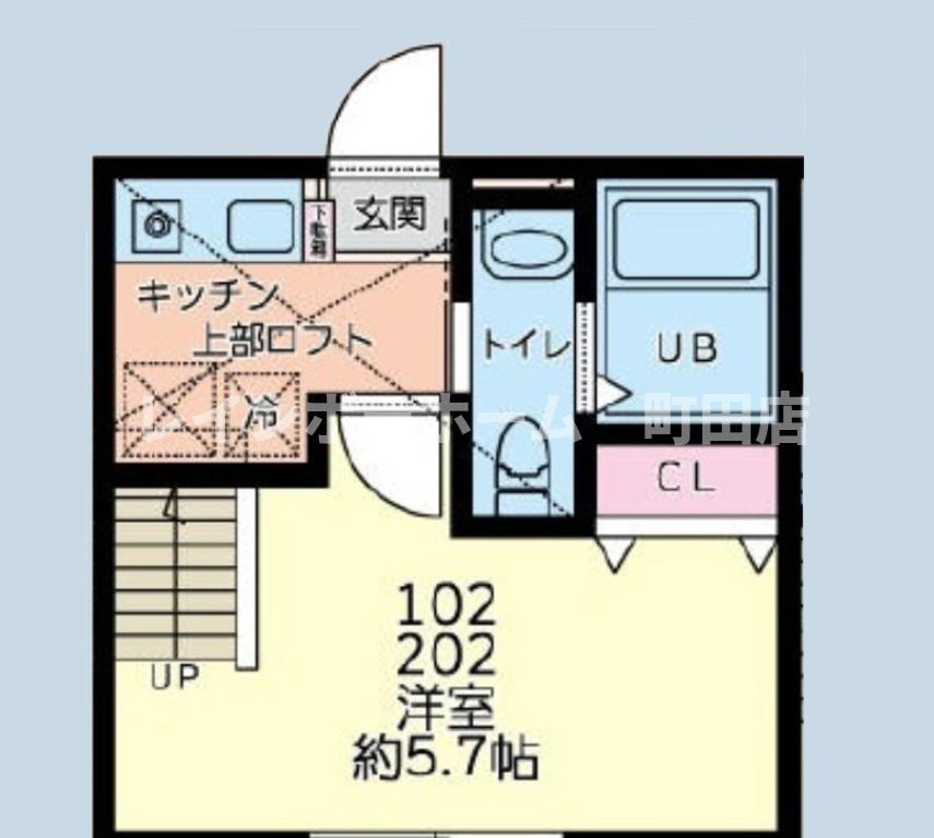 MKY淵野辺※初期費用分割後払いサービス利用可能物件の間取り