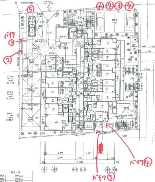 アジールコート大森西の区画図