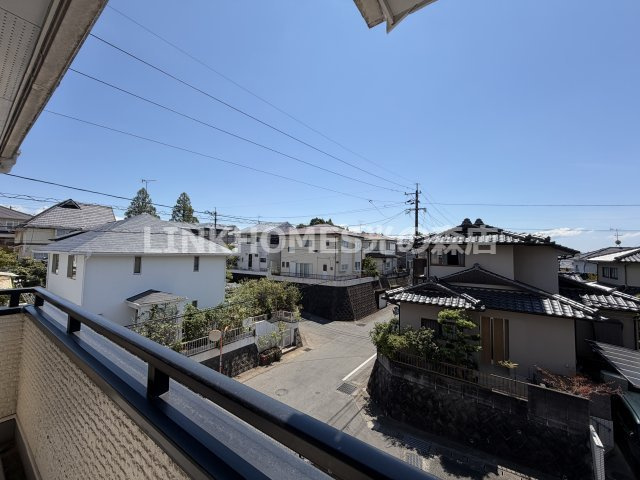 熊本市北区打越町の一戸建ての展望