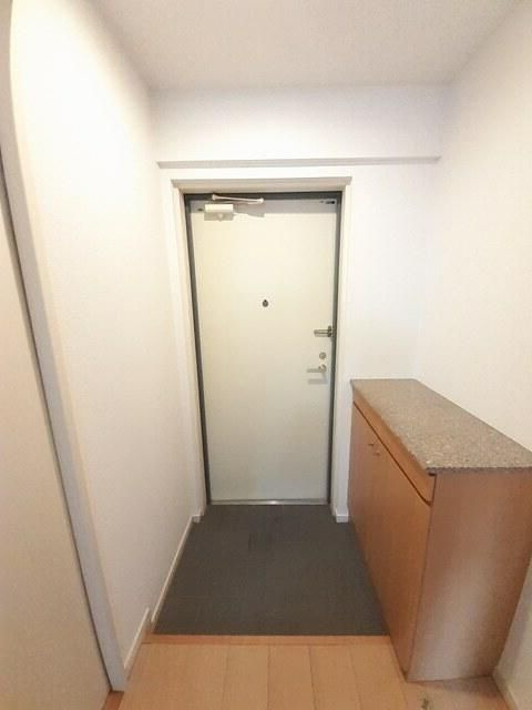 ラポール西大島　イーストの玄関