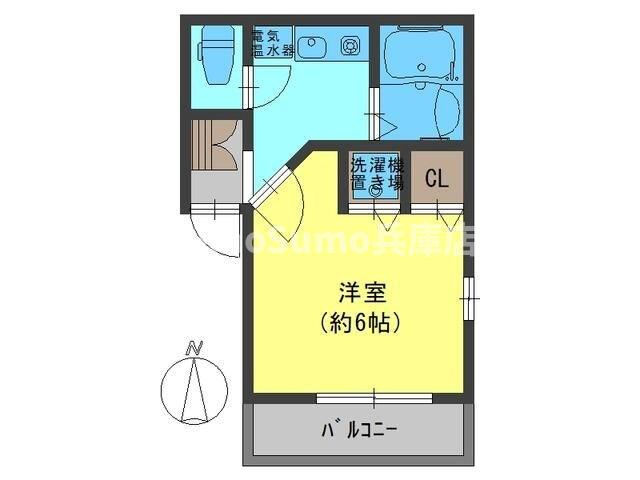 シティハイツ金平の間取り