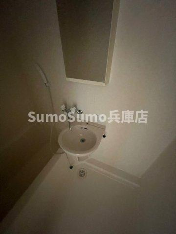 シティハイツ金平の洗面所|忙しい朝には欠かせない洗面所です