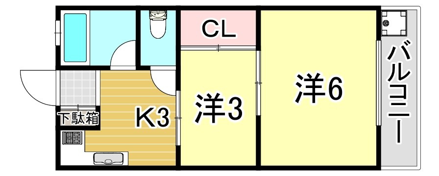 藤井マンションの間取り