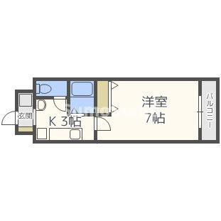 フィレンツェなんば南の間取り