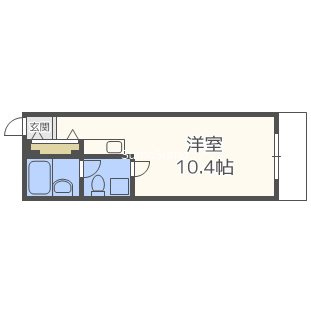 ライオンズシティ難波南の間取り