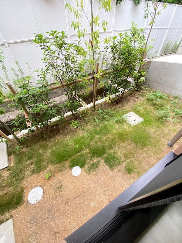 RA-ASHIYAのバルコニー