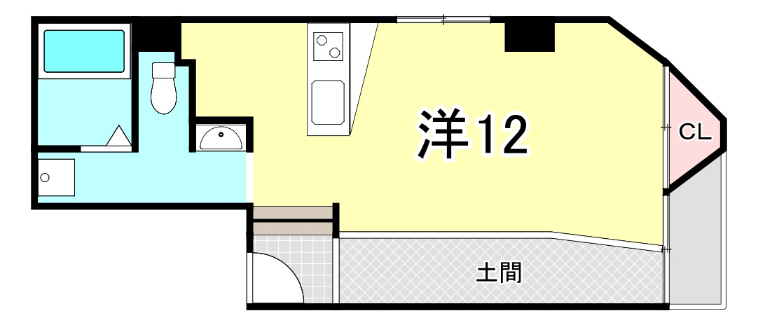 大桝マンションの間取り