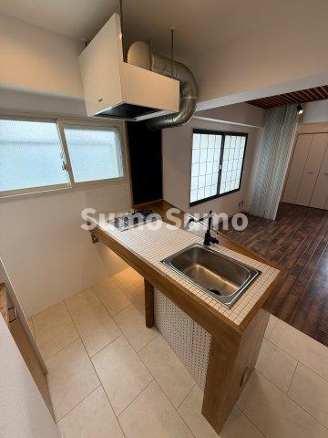 大桝マンションのキッチン