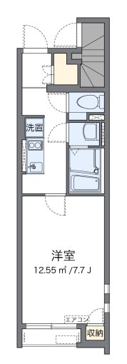 クレイノソレイユⅤの間取り