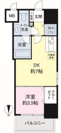 イグレック南本町の間取り