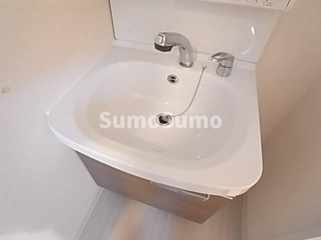 プレサンスKOBEグレンツの洗面所