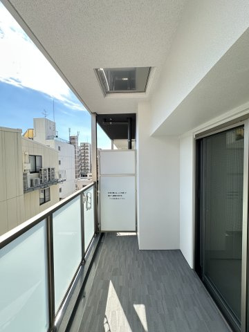 エグゼ難波ザ・ゲートのバルコニー