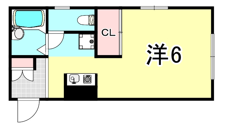 エトワール芦屋の間取り