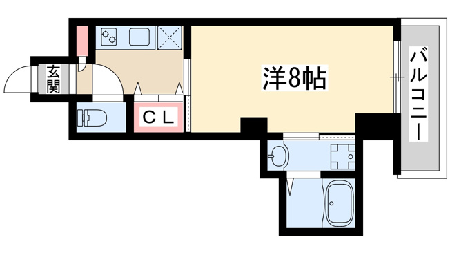 【間取り】 | エスレジデンス江坂リーブル