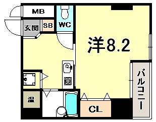 プレサンス神戸メリケンパーク前の間取り