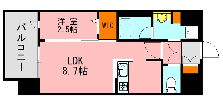 LANDIC M1165の間取り