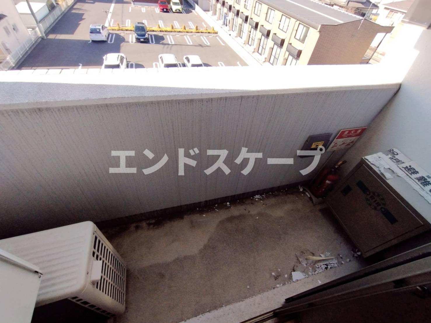 メゾン葵のバルコニー|高崎、前橋のお部屋探しはエンドスケープまで！お客様の理想お聞かせ下さい♪