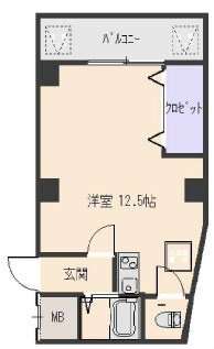 ギャラリーコート王子公園の間取り
