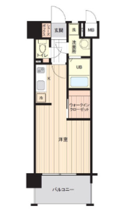 エンクレスト博多Ⅲの間取り