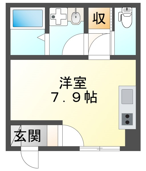 ザ・シティ福田テラスⅡの間取り