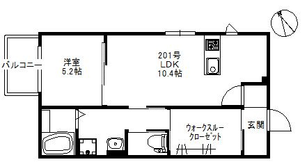 Chaton姪浜の間取り