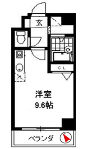 エース参番館の間取り