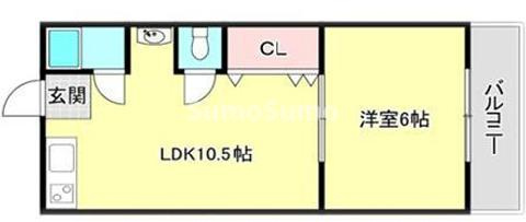 ハイツローレルの間取り