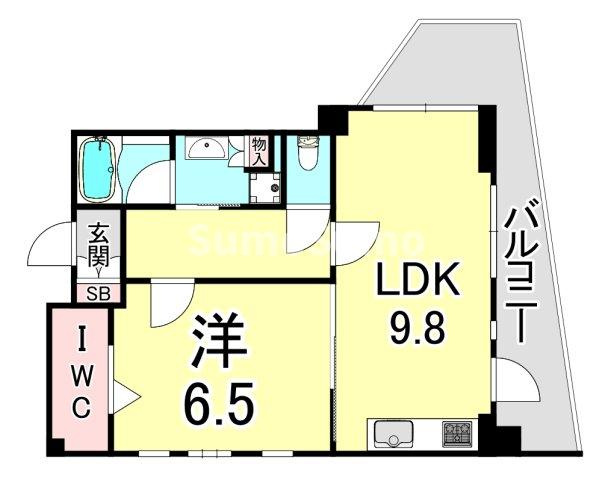 麓Ａｓｈｉｙａの間取り