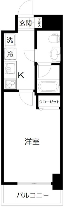 PARK SQUARE国府台の間取り